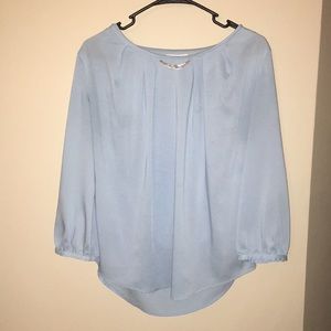 Light blue blouse